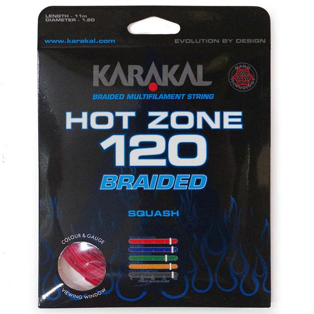 Karakal Hot Zone Braided 120 Red - box